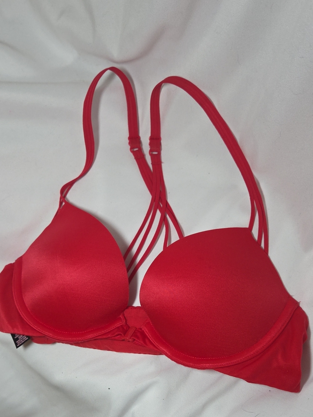 Victorias Secret Very Sexy 2013 Strappy Push-Up Bra With Front Clossure! 32B